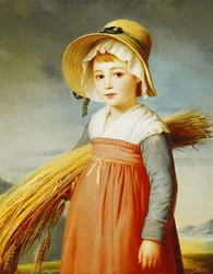 La pequeña espigadora, 1824